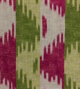 Oxus Fabric by Titley and Marr Chartreuse & Rose Oxus Fabric by Titley and Marr Chartreuse & Rose
