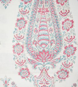 Cypress Fabric by Titley and Marr Aqua&Rose Cypress Fabric by Titley and Marr Aqua&Rose