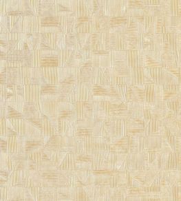Tiznit Wallpaper by Casamance Blanc / Dore Tiznit Wallpaper by Casamance Blanc / Dore