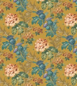 Tobermory Fabric by Arley House Gold Tobermory Fabric by Arley House Gold