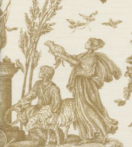 Toile Baptiste Fabric by Lewis & Wood Dijon