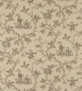 Toile Chinoise Wallpaper by Colefax and Fowler Charcoal Toile Chinoise Wallpaper by Colefax and Fowler Charcoal