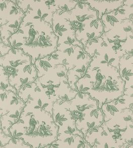 Toile Chinoise Wallpaper by Colefax and Fowler Forest