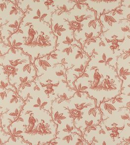 Toile Chinoise Wallpaper by Colefax and Fowler Pink Toile Chinoise Wallpaper by Colefax and Fowler Pink