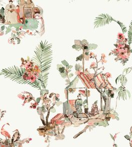 Toile Chinoise Wallpaper by Nina Campbell 2