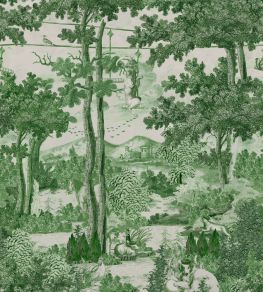 Toile du Carpathians Wallpaper by MINDTHEGAP Evergreen Toile du Carpathians Wallpaper by MINDTHEGAP Evergreen
