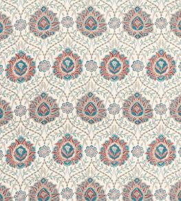Topkapi Fabric by Nina Campbell Red/Blue Topkapi Fabric by Nina Campbell Red/Blue