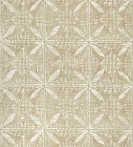Tortuga Batik Wallpaper by Thibaut Beige