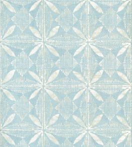 Tortuga Batik Wallpaper by Thibaut Light Blue Tortuga Batik Wallpaper by Thibaut Light Blue