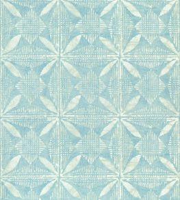 Tortuga Batik Wallpaper by Thibaut Turquoise