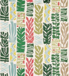 Totem Fabric by Osborne & Little Leaf Totem Fabric by Osborne & Little Leaf
