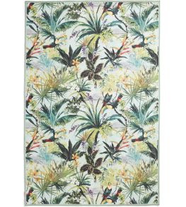 Toucan Rug by Clarke & Clarke Sky Toucan Rug by Clarke & Clarke Sky