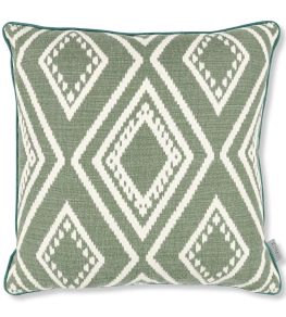 Toulin Cushion 50 x 50cm by Romo Spinach