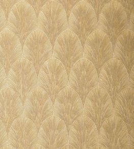 Tourmaline Wallpaper by Casamance Blanc / Dore Tourmaline Wallpaper by Casamance Blanc / Dore