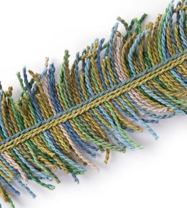 Trail Fringe Trim by Christopher Farr Cloth Green Trail Fringe Trim by Christopher Farr Cloth Green