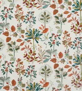 Tree of Life Fabric by Prestigious Textiles Tiger Lily Tree of Life Fabric by Prestigious Textiles Tiger Lily
