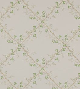 Trefoil Trellis Wallpaper by Colefax and Fowler Leaf