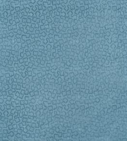 Trefolia Velvet Fabric by Anna French Slate