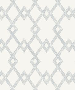 Treillage Wallpaper by Madeaux 01 Silver Cloud Treillage Wallpaper by Madeaux 01 Silver Cloud