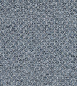 Trelica Fabric by Clarke & Clarke Denim Trelica Fabric by Clarke & Clarke Denim