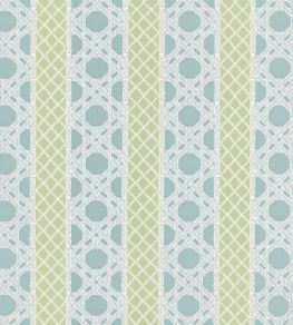Trelliage Fabric by Thibaut Pool and Leaf Trelliage Fabric by Thibaut Pool and Leaf