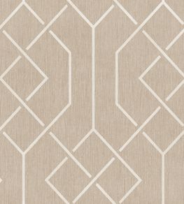 Trellis Wallpaper by Coordonne Stone Trellis Wallpaper by Coordonne Stone