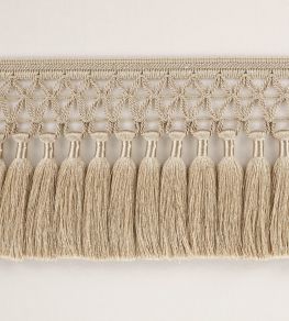 Trellis Fringe Trimming by Romo Pale Gold Trellis Fringe Trimming by Romo Pale Gold
