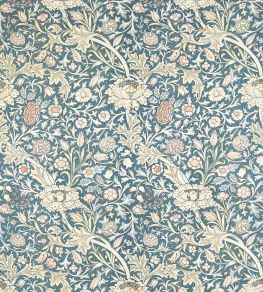 Trent Fabric by Morris & Co Woad Blue Trent Fabric by Morris & Co Woad Blue