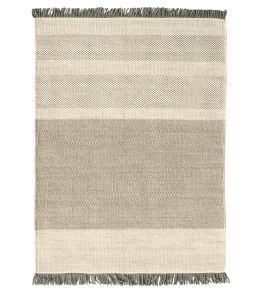 Tres Stripes Rug by Nanimarquina Pearl Tres Stripes Rug by Nanimarquina Pearl