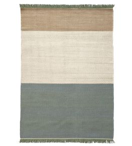 Tres Stripes Rug by Nanimarquina Salvia Tres Stripes Rug by Nanimarquina Salvia