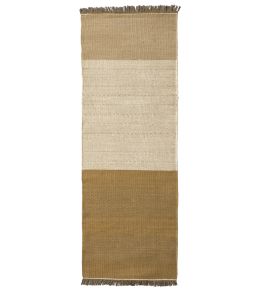 Tres Stripes Runner Rug by Nanimarquina Ochre