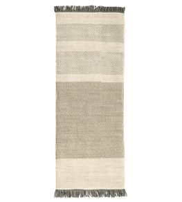Tres Stripes Runner Rug by Nanimarquina Pearl