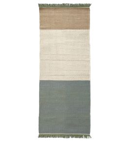 Tres Stripes Runner Rug by Nanimarquina Salvia