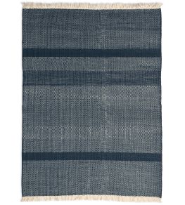 Tres Texture Rug by Nanimarquina Blue