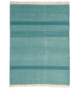 Tres Texture Rug by Nanimarquina Green Tres Texture Rug by Nanimarquina Green