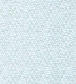 Triangle Trellis Wallpaper by Scion Coast Blue Triangle Trellis Wallpaper by Scion Coast Blue
