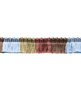 Trianon Blocked Brush Fringe Trimming by Samuel & Sons Chocolat Trianon Blocked Brush Fringe Trimming by Samuel & Sons Chocolat