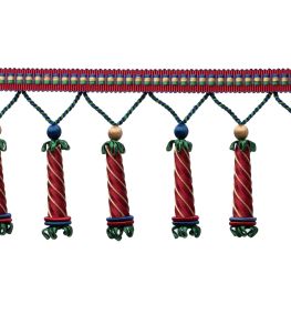 Trianon Carved Beaded Fringe Trimming by Samuel & Sons Jewel Trianon Carved Beaded Fringe Trimming by Samuel & Sons Jewel