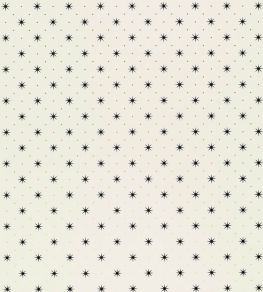 Trixie Wallpaper by Scalamandre Black & Gold On White Trixie Wallpaper by Scalamandre Black & Gold On White