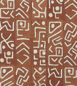 Trojan Outdoor Fabric by Andrew Martin Brick