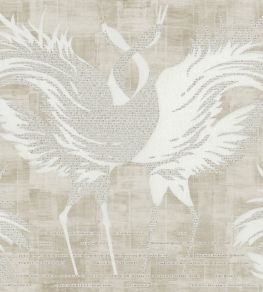 Tsuruimidai Wallpaper by Jannelli&Volpi Light Grey Tsuruimidai Wallpaper by Jannelli&Volpi Light Grey