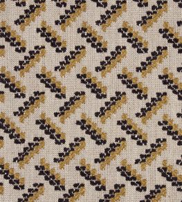Tudor Brick in Hedon Fabric by Liberty Twill Grey
