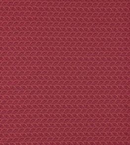 Tudor Damask Fabric by Zoffany Crimson Tudor Damask Fabric by Zoffany Crimson