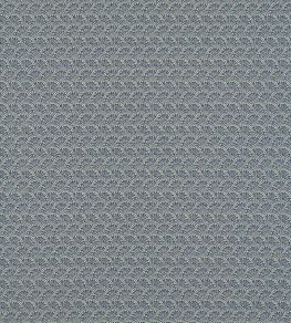 Tudor Damask Fabric by Zoffany Indigo Tudor Damask Fabric by Zoffany Indigo
