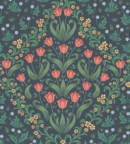 Tudor Garden Wallpaper by Cole & Son Rouge Forest Tudor Garden Wallpaper by Cole & Son Rouge Forest