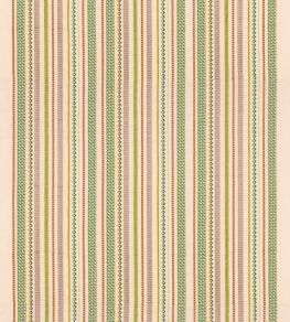 Tudor Stripe Fabric by GP & J Baker Red/Green