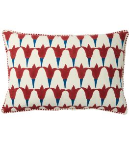 Tulip Iron Cushion 60 x 40cm by Molly Mahon Indigo Tulip Iron Cushion 60 x 40cm by Molly Mahon Indigo