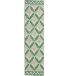 Tulip Trellis Runner Rug by Scion Pine Tulip Trellis Runner Rug by Scion Pine