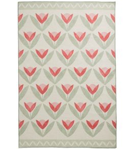 Tulip Trellis Rug by Scion Blush