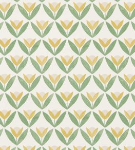 Tulip Trellis Wallpaper by Scion Honey Tulip Trellis Wallpaper by Scion Honey